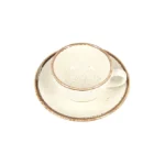 Porland, Seasons Beige Teacup&Saucer 250CC, 04ALM001430