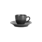 Porland, Seasons Black Coffee Cup&Saucer 80CC, 04ALM001730