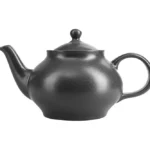 Porland, Seasons Black Teapot With Lid 735CC, 04ALM005215