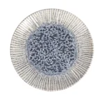 Porland, Iris Blue Flat Plate 27cm, 04ALM006111