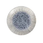 Porland, Iris Blue Flat Plate 21cm, 04ALM006114