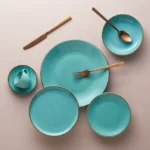 Porland, Seasons Turquoise Dinner Set 30 Pcs, 04ALM006173