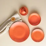 Porland, Seasons Orange Dinner Set 30 Pcs For 6 P, 04ALM006174
