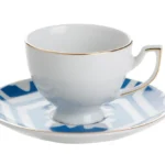 Porland, MoroCCo Design2 Blue Tea Cup&Saucer 170C, 04A+P018902