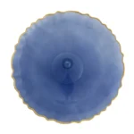 Porland, Rossano Blue Cake Stand 28cm, 04FIA002372