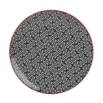 Porland, Mix&Match Black Plate 22cm, 04STY003610