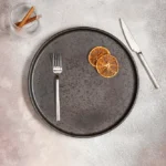 Porland, Stoneware Ironstone Flat Plate 1, 04SWA000081