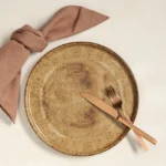 Porland, Stoneware Natura Flat Plate 16cm, 04SWA000086