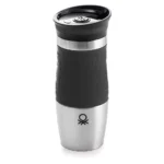 Benetton Home, Vacuum Travel Mug 400ML Ss Black & White Be, BE-0920-BK