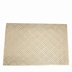 Placemat Shaped Grey