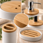 Bamboo Bathroom Essentials Collage (1)