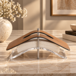 Luxury Sculptural Napkin Holder Display
