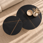 Modern Marble Nesting Tables