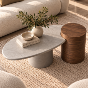 Organic Modern Coffee Table Styling