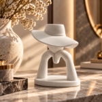 Sculptural Elegance in Warm Light