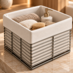 Spa Basket with Towels and Bath Essentials (1)