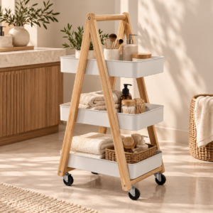 Sunlit Scandinavian Spa Cart