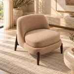 Sunlit Taupe Lounge Chair Interior