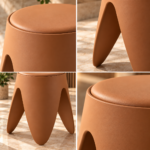 Terracotta Stool Detail Showcase