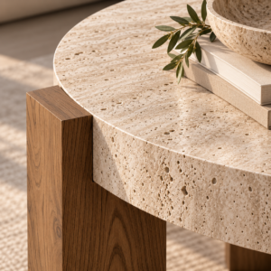 Travertine Tabletop Still Life