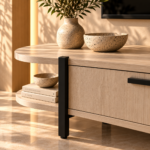 Warm Scandinavian Console Corner