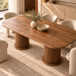 Warm Walnut Dining Room Elegance (1)