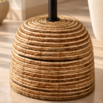 Woven Rattan Dome Table Base